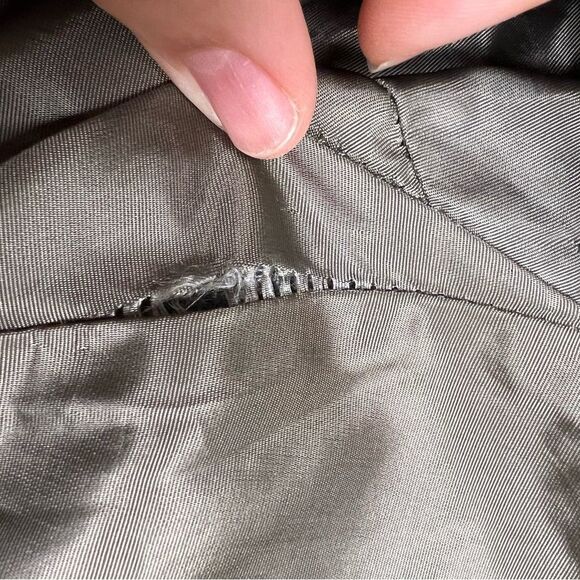 Vintage ILGWU 60's Grey Plaid Wool Blazer - Picture 7 of 15